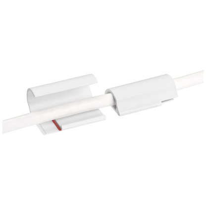 Artikelbild 2 für tesa Kabelclips Powerstrips Kabel-Clip weiß 3,6 cm x 2,1 cm, 5 St., Artikelnummer 697102