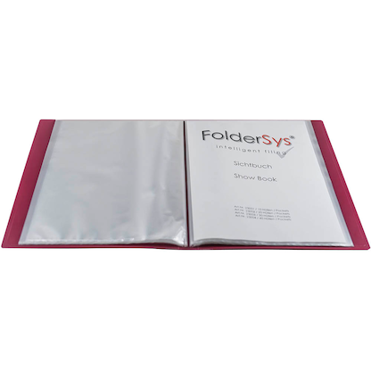 Artikelbild 6 für FolderSys FolderSys® Sichtbuch DIN A4, 40 Hüllen bordeaux, 1 St., Artikelnummer 642215