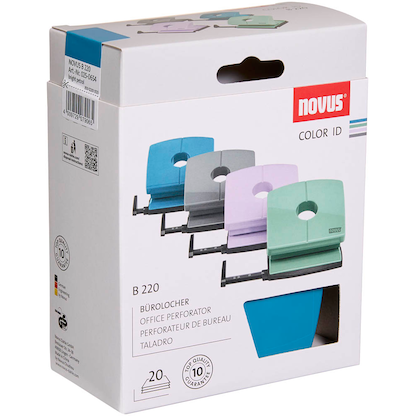 Artikelbild 2 für novus Locher B220 ColorID 2.0 bright petrol, 1 St., Artikelnummer 903462