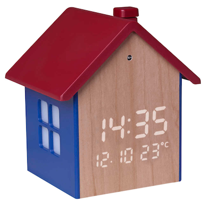 Artikelbild für TFA® Kinderwecker Häuschen bunt Kunststoff 8,9 x 9,6 cm, Artikelnummer 749749