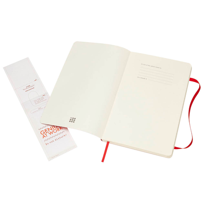 Artikelbild 3 für MOLESKINE Notizbuch Classic Collection ca. DIN A5 liniert, scharlachrot Softcover 192 Seiten, 1 St., Artikelnummer 374335