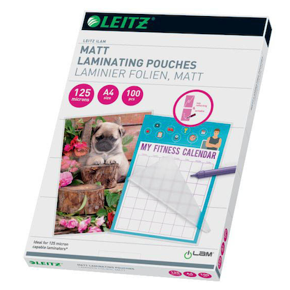 Artikelbild 6 für LEITZ Laminierfolien matt für A4 125 micron, 100 St., Artikelnummer 394534