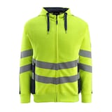 Artikelbild 1 für MASCOT® unisex Warnschutz-Langarmshirt Corby gelb, schwarzblau Größe 2XL, 1 St., Artikelnummer 762599