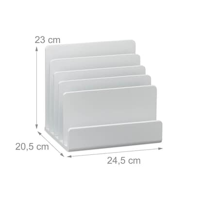 Artikelbild 5 für relaxdays Briefständer weiß, Artikelnummer 392623