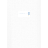 Artikelbild 1 für HERMA Heftumschlag mit Baststruktur weiß Kunststoff DIN A4, Artikelnummer 604357