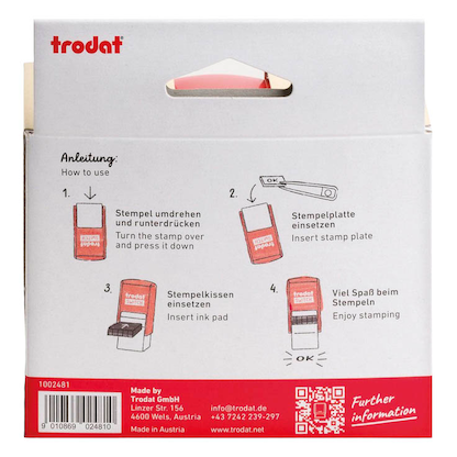 Artikelbild 7 für trodat switch Motivstempel Selbstgemachtes 2 x 2 cm, 1 St., Artikelnummer 587756