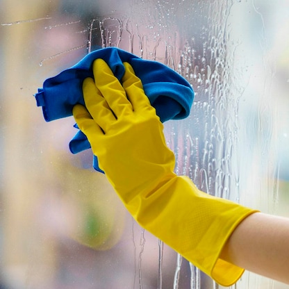 Artikelbild 4 für HYGOSTAR unisex Gummihandschuhe Bettina gelb Größe 8, 1 Paar, Artikelnummer 651769