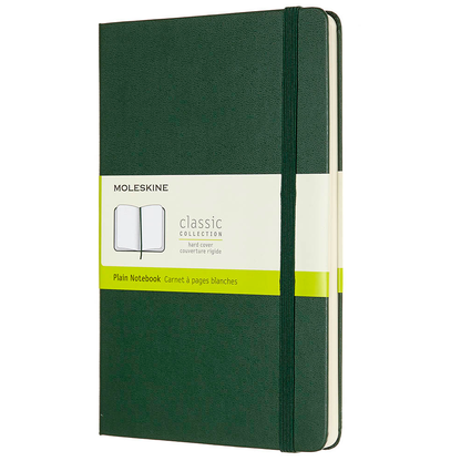 Artikelbild 3 für MOLESKINE Notizbuch Classic Collection fester Einband ca. DIN A5 blanko, myrtengrün Hardcover 240 Seiten, 1 St., Artikelnummer 718856