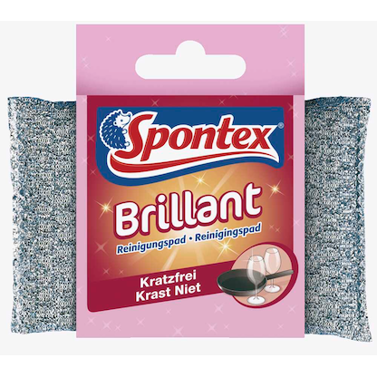 Artikelbild 7 für Spontex Brilliant Reinigungspad, 1 St., Artikelnummer 483913