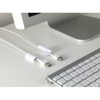 Artikelbild 6 für tesa Kabelclips Powerstrips Kabel-Clip weiß 3,6 cm x 2,1 cm, 5 St., Artikelnummer 697102