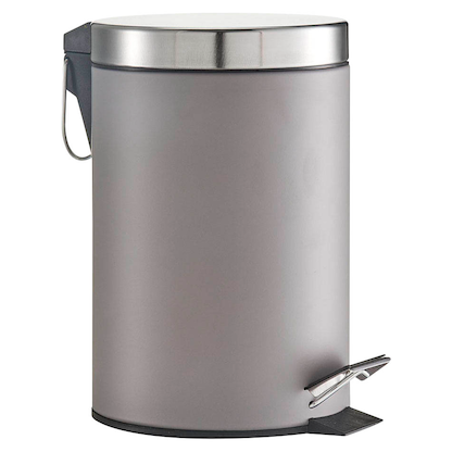 Artikelbild für Zeller Kosmetikeimer 3,0 l grau, 1 St., Artikelnummer 348072