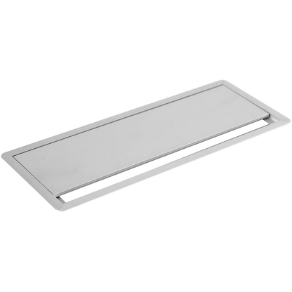 Artikelbild 2 für HAMMERBACHER Kabeldurchführung 30,0 cm silber, Artikelnummer 689808