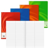 Artikelbild 1 für BRUNNEN Vokabelheft rot, blau, orange oder grün Lineatur 53 liniert DIN A5 ohne Rand, 32 Blatt, 1 St., Artikelnummer 775474