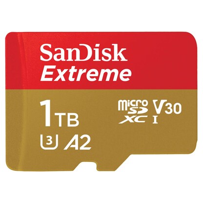 Artikelbild 2 für SanDisk Speicherkarte microSDXC-Card Extrem, 1 TB, 1 St., Artikelnummer 827175