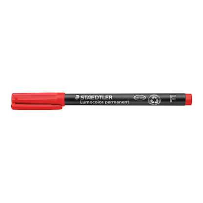 Artikelbild 2 für STAEDTLER Lumocolor Folienstift rot 0,6 mm permanent, 1 St., Artikelnummer 135792