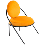 Artikelbild 1 für meet powered by PAPERFLOW Sessel SATURNE safran schwarz Stoff 70,0 x 73,0 x 88,0 cm, 1 St., Artikelnummer 231526