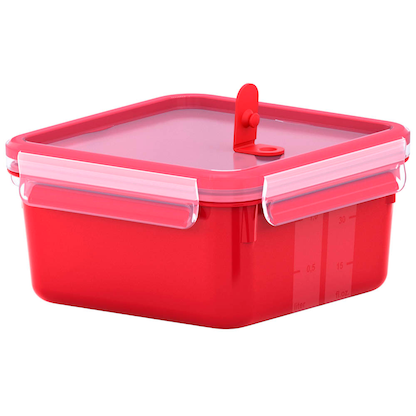 Artikelbild für emsa Mikrowellendose CLIP & MICRO rot 1,3 l, 1 St., Artikelnummer 477206