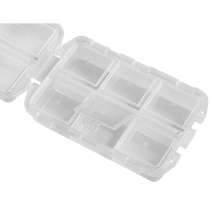 Artikelbild 4 für WUNDmed® Tablettenbox farbsortiert (rot, grün, blau, gelb, transparent), 1 St., Artikelnummer 470466