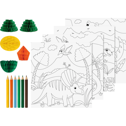Artikelbild 2 für HEYDA 3D Dinosaurier Malset farbsortiert, 1 St., Artikelnummer 689663
