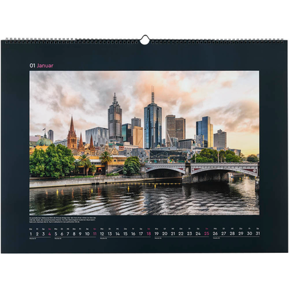 Artikelbild 2 für KUNTH Monats-Wandkalender Metropolen 2026, 1 St., Artikelnummer 575876