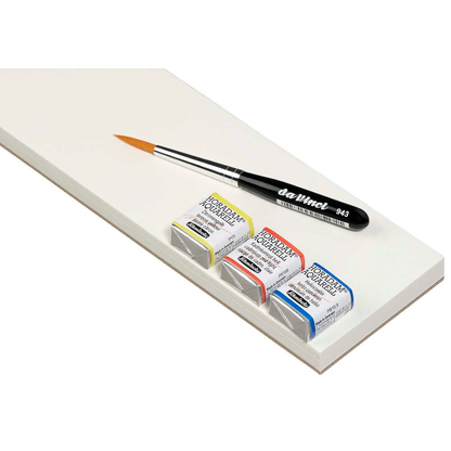 Artikelbild 5 für HAHNEMÜHLE Aquarell-Malset lemon yellow, cadmium red light, helio cerulean, Artikelnummer 708691