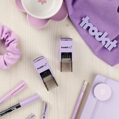 Artikelbild 5 für trodat edy®Fix Motivstempel Blume 2,0 x 2,0 cm, 1 St., Artikelnummer 587689