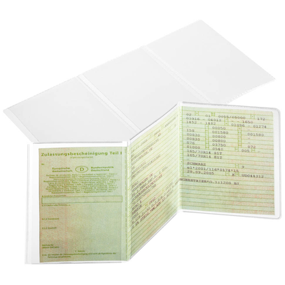 Artikelbild für DURABLE Dokumentenhüllen transparent 21,0 x 10,5 cm, 10 St., Artikelnummer 584516
