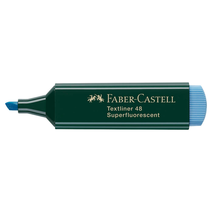 Artikelbild 2 für FABER-CASTELL 48 Textmarker blau, 1 St., Artikelnummer 246227