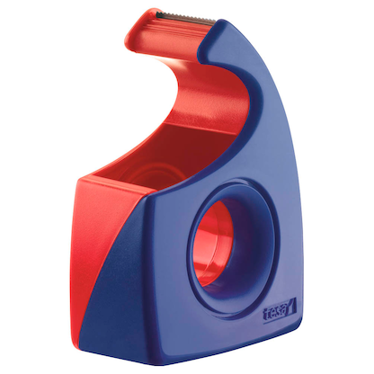 Artikelbild 2 für tesa Klebefilmabroller Easy Cut® rot/blau, Artikelnummer 130443