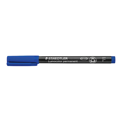 Artikelbild 2 für STAEDTLER Lumocolor Folienstift blau 0,6 mm permanent, 1 St., Artikelnummer 135804