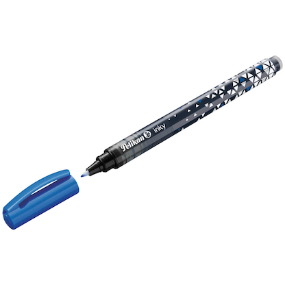 Artikelbild für Pelikan Inky 273 Tintenroller schwarz/blau 0,5 mm, Schreibfarbe: blau, 1 St., Artikelnummer 821239