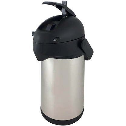 Artikelbild 3 für helios® Isolierkanne Pipe Edelstahl/schwarz 2,5 l, 1 St., Artikelnummer 638709