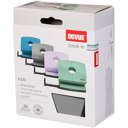 Artikelbild 3 für novus Locher B220 ColorID 2.0 smart grey, 1 St., Artikelnummer 903455