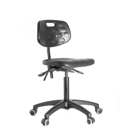 Artikelbild für meychair Arbeitsdrehstuhl AF5-H-PU9-PW schwarz, Artikelnummer 740419