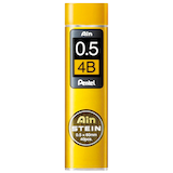 Artikelbild 1 für Pentel Ain Stein C275 Feinminen-Bleistiftminen schwarz 4B 0,5 mm, 40 St., Artikelnummer 594194