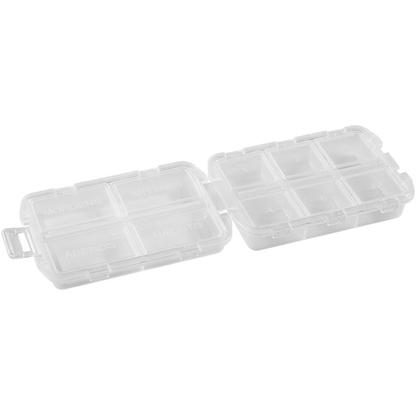 Artikelbild 6 für WUNDmed® Tablettenbox farbsortiert (rot, grün, blau, gelb, transparent), 1 St., Artikelnummer 470466