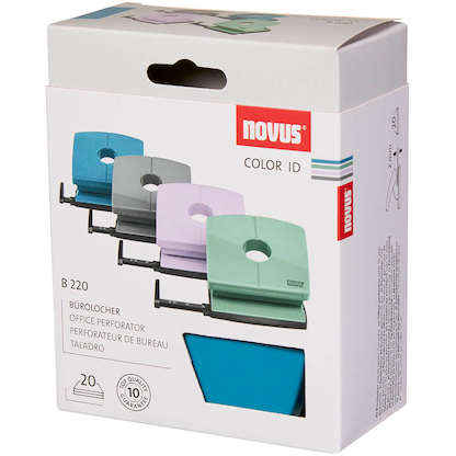 Artikelbild 5 für novus Locher B220 ColorID 2.0 bright petrol, 1 St., Artikelnummer 903462