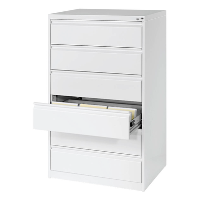 Artikelbild 4 für CP Acurado Karteischrank verkehrsweiß 6 Schubladen 78,7 x 59,0 x 135,7 cm, 1 St., Artikelnummer 382861