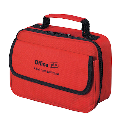 Artikelbild für Holthaus Medical Erste-Hilfe-Tasche Office plus DIN 13157 rot, Artikelnummer 153684