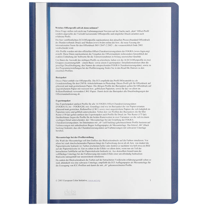 Artikelbild 3 für dots Schnellhefter Kunststoff dunkelblau DIN A4, 25 St., Artikelnummer 917221