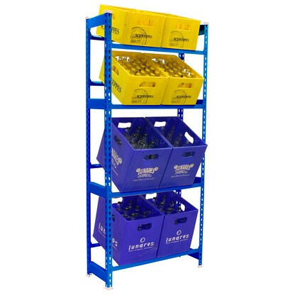 Artikelbild für Simonrack Getränkekistenregal SIMONBOTTLE 4 8425437119507 blau 80,0 x 30,0 x 200,0 cm, Artikelnummer 978761