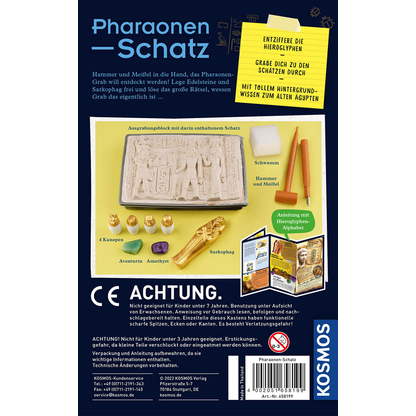 Artikelbild 4 für KOSMOS Ausgrabungsset Pharaonen-Schatz mehrfarbig, Artikelnummer 223796