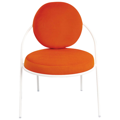 Artikelbild 4 für meet powered by PAPERFLOW Sessel SATURNE rost weiß Stoff 70,0 x 73,0 x 88,0 cm, 2 St., Artikelnummer 230769