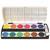 Artikelbild 1 für Geha F250/12 Wasserfarbkasten 12 Farben, Artikelnummer 928236