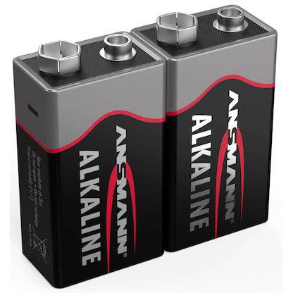 Artikelbild 3 für ANSMANN Batterien Red Alkaline Alkali-Mangan E-Block 9,0 V, 2 St., Artikelnummer 545921