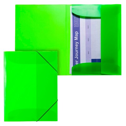 Artikelbild für HERMA Zeichenmappe Neon DIN A3 neon-grün, 1 St., Artikelnummer 220776