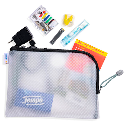 Artikelbild 8 für HERMA Reißverschlussbeutel DIN A5 transparent/schwarz, 1 St., Artikelnummer 650618