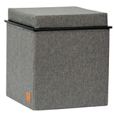 Artikelbild 1 für LOVE !T STORE !T Hocker mit Stauraum LOFT 679035 grau, 1 St., Artikelnummer 740729