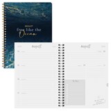 Artikelbild 1 für BRUNNEN Schülerkalender Ocean 2026/2027 mehrfarbig: blau, gold, 1 St., Artikelnummer 805057