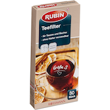 Artikelbild 1 für RUBIN Teefilter, 80 St., Artikelnummer 212494
